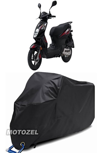AutoZEL قماش مشمع للدراجات النارية من سيم أوربت II 50 أسود مقاوم للماء (متواف...