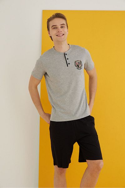 ELİTOL Combed Men's Shorts Set