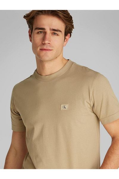 Calvin Klein Men's Woven Label Regular Tee T-Shirt