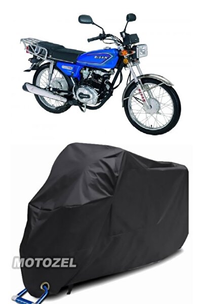 MotoZEL بيسان يارين 125 تي أسود متوافق مع الحقيبة الخلفية للدراجات النارية وق...