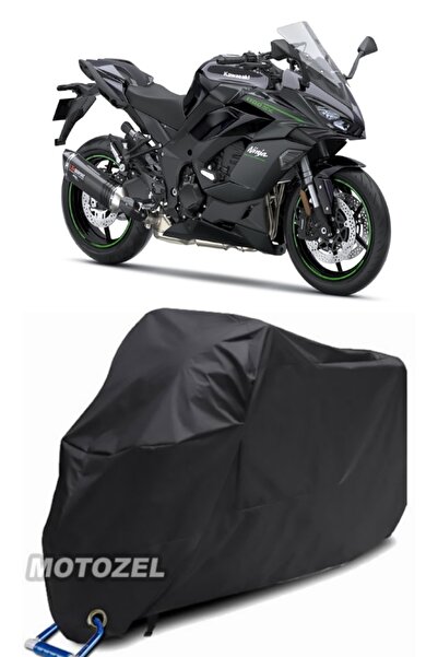 MotoZEL قماش القنب الأسود المتوافق مع قفل Kawasaki Ninja 1000 SX مقاوم للماء