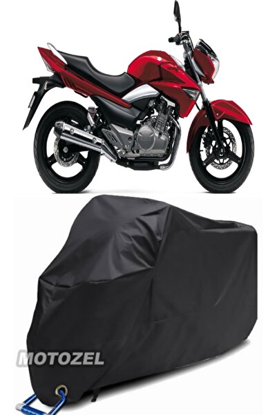 MotoZEL قماش القنب الأسود المتوافق مع قفل سوزوكي GW250 Inazuma مقاوم للماء