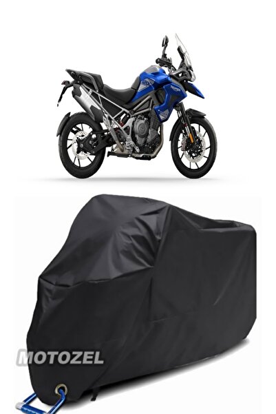 MotoZEL قماش القنب الأسود المتوافق مع قفل Triumph Tiger 1200 GT Pro مقاوم للماء