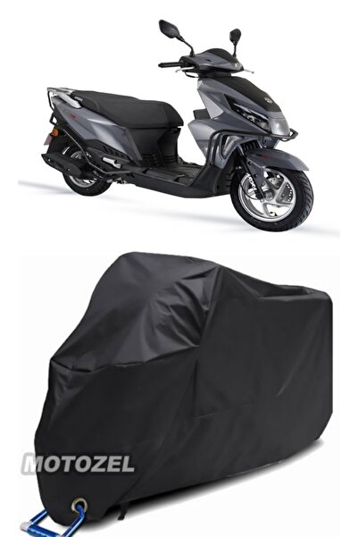 MotoZEL قماش القنب الأسود المتوافق مع قفل Arora CRV 125 مقاوم للماء