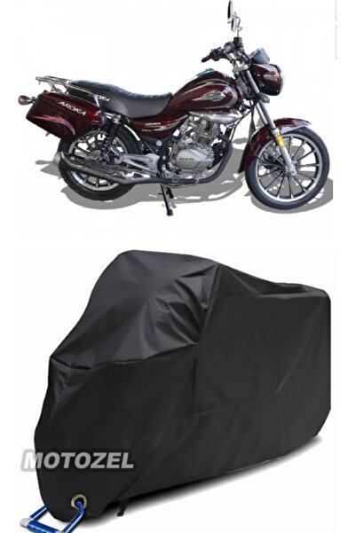 MotoZEL قماش القنب الأسود المتوافق مع قفل Arora AR 180-16 C مقاوم للماء