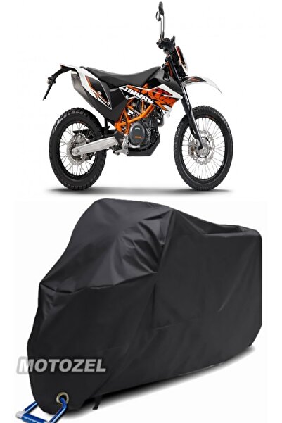 MotoZEL حقيبة خلفية سوداء لـ KTM 690 Enduro R وقماش دراجة نارية متوافق مع الق...