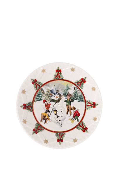 Villeroy & Boch Toy's Fantasy Yılbaşı Desenli Porselen Servis Kasesi