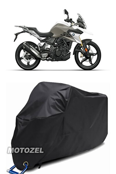 MotoZEL حقيبة خلفية سوداء لدراجة نارية Bmw G 310 GS وقماش قنب متوافق مع القفل...