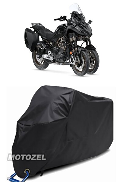 MotoZEL حقيبة خلفية سوداء من Yamaha Niken GT ومتوافقة مع قماش القنب للدراجات ...