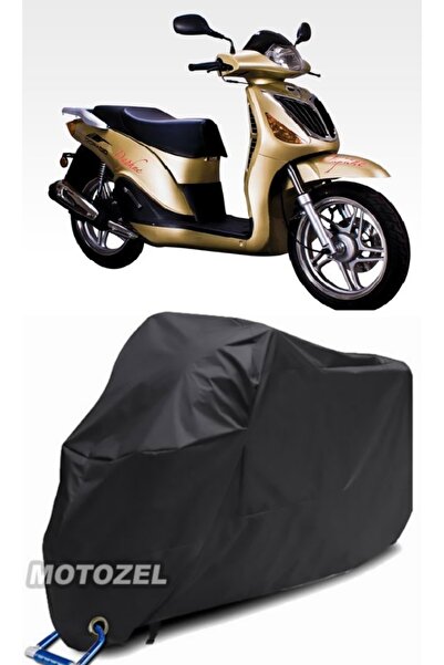 MotoZEL دورادو ساندور 250 قفل متوافق مع القماش المشمع الأسود للدراجات النارية...