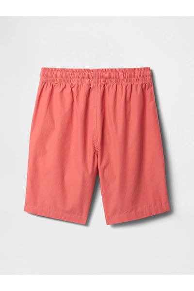 GAP Erkek Çocuk Relaxed Pull-On Şort Kırmızı