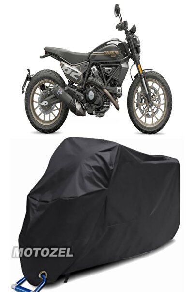 MotoZEL دوكاتي تشويش إذاعي أيقونة الظلام قفل متوافق مع القماش المشمع الأسود ل...