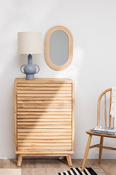 ŞafakMobilya Deleyna Masif Ahşap Şifonyer