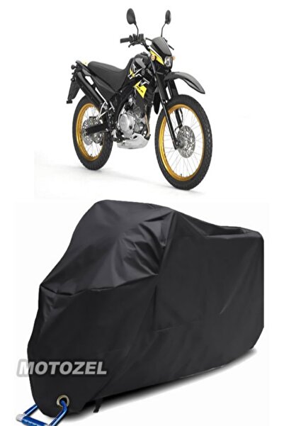 MotoZEL قماش القنب الأسود المتوافق مع قفل Yamaha XT 125 R مقاوم للماء