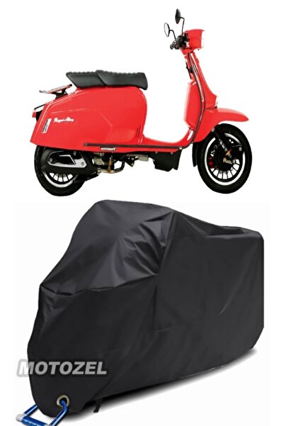 MotoZEL قماش القنب الأسود المتوافق مع قفل GP 300 S LC ABS مقاوم للماء