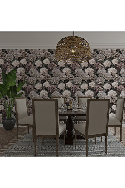 dreamwall Pastel Renkli Çiçekler Duvar Kağıdı -Isı ve Ses Yalıtımı Yırtılmaz