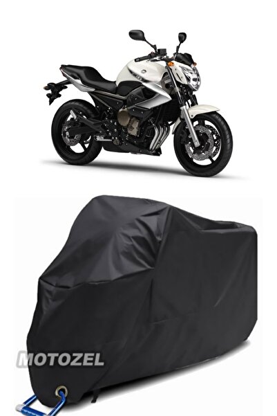 MotoZEL قماش القنب الأسود المتوافق مع قفل تحويل Yamaha XJ 600 مقاوم للماء