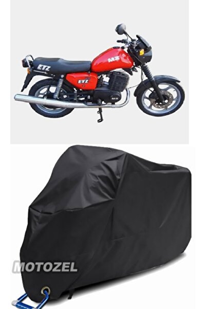 MotoZEL قماش القنب الأسود المتوافق مع قفل MZ ETZ 301 مقاوم للماء