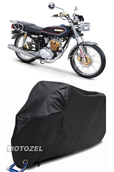 MotoZEL قماش القنب الأسود المتوافق مع قفل Kuba CG 100 مقاوم للماء