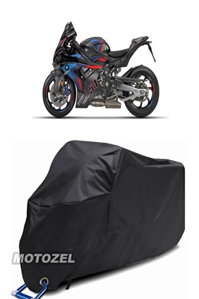 MotoZEL قماش Bmw M 1000 RR Lock متوافق مع القماش الأسود للدراجات النارية مقاو...