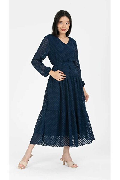 NAVY Rochie de fundal cu buline