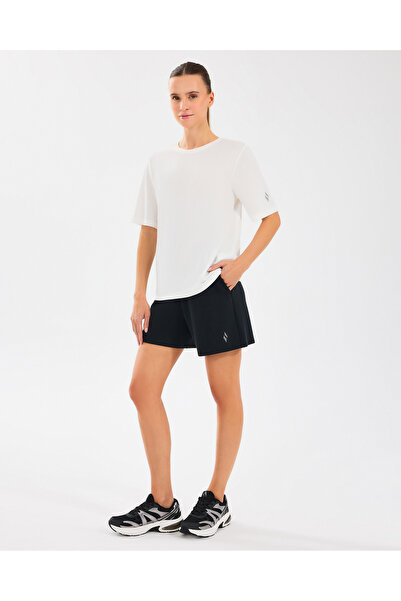 SKECHERS W Lounge Regular Crew Neck T-shirt Γυναικείο μπλουζάκι σε λευκό χρώμα S2510327-102