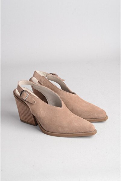 SEÇ KUNDURA SEÇ 8040 SANDALE DE FEMEIE CU TAC CU PIELE VERITĂ (Înălțime toc: 9 cm) PIELE DE VISON