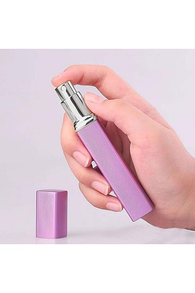 COOYA 4 Pack 10ml Perfume Travel Refillable Bottles, Portable for Travel & Outings, Multicolor
