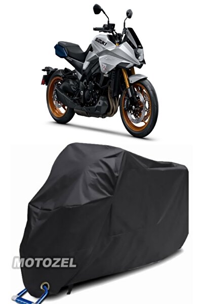 MotoZEL قماش القنب الأسود المتوافق مع قفل سوزوكي كاتانا مقاوم للماء