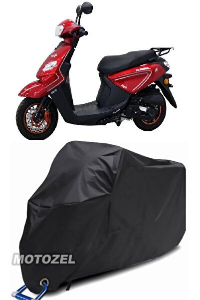 MotoZEL قماش القنب الأسود المتوافق مع قفل King Motor KR-44 Pion 50 مقاوم للماء