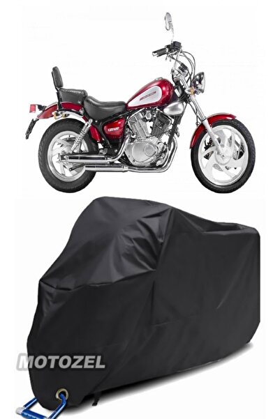 MotoZEL Keeway سوبر شادو 250 متوافق مع قفل القفل الأسود للدراجات النارية مقاو...