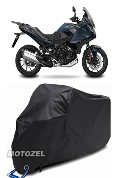MotoZEL قماش القنب الأسود المتوافق مع قفل Honda NT 1100 مقاوم للماء