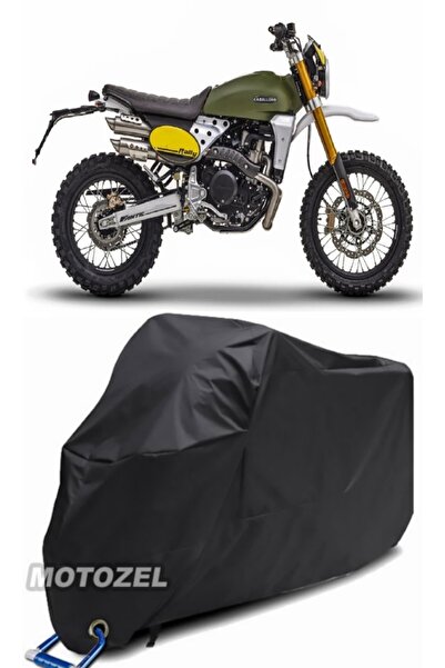 MotoZEL قماش القنب الأسود المتوافق مع قفل رالي CABALLERO 500 مقاوم للماء