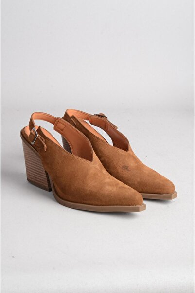 SEÇ KUNDURA SEÇ 8040 SANDALE DE FEMEIE CU TAC CU PIELE VERITĂ (Înălțime toc: 9 cm) TABAN DE piele intoarsa