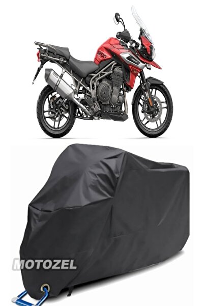 MotoZEL قماش القنب الأسود المتوافق مع قفل Triumph Tiger 1200 XR مقاوم للماء