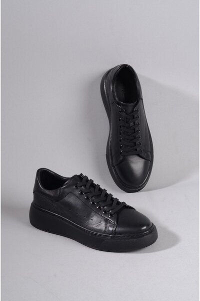 SEÇ KUNDURA Sakers din piele neagră autentică - Pantofi SEÇ 2203