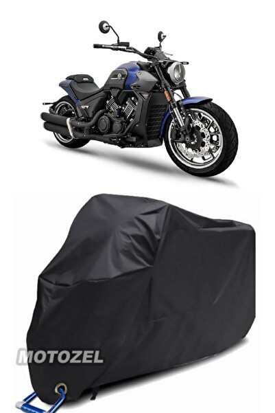 MotoZEL Rks C1002 V Lock متوافق مع القماش المشمع الأسود للدراجات النارية مقاو...