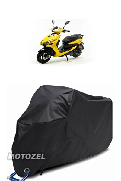 MotoZEL Ramzey RMZ 100-7 قفل متوافق مع القماش المشمع الأسود للدراجات النارية ...