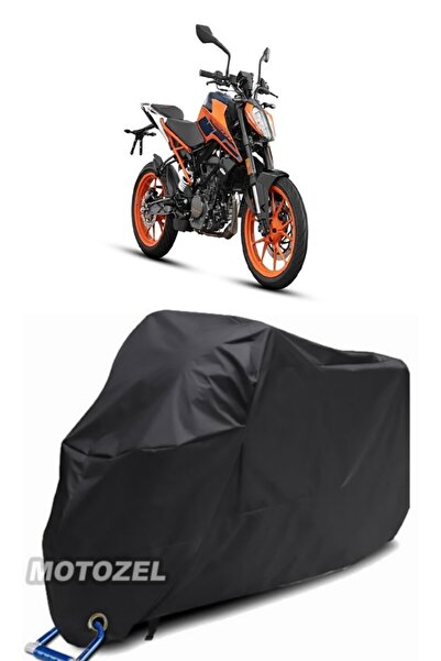 MotoZEL قماش القنب الأسود المتوافق مع قفل KTM 200 Duke مقاوم للماء
