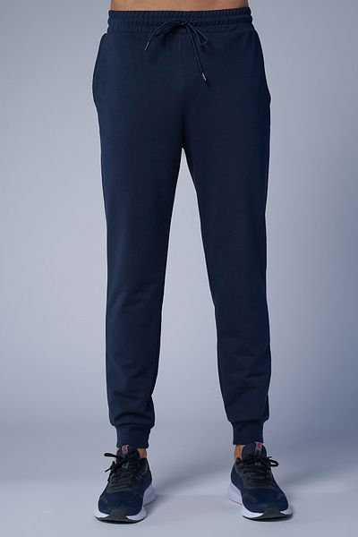 bilcee Pantaloni de sport pentru bărbați Ribana Peak Blue, cu 2 fire, din țesătură confortabilă premium 7036