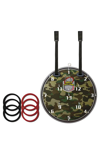 Hostfull Ringer Toss Game Set – Fun Ring Toss Game for Kids and Adults, Indoor and Outdoor Play