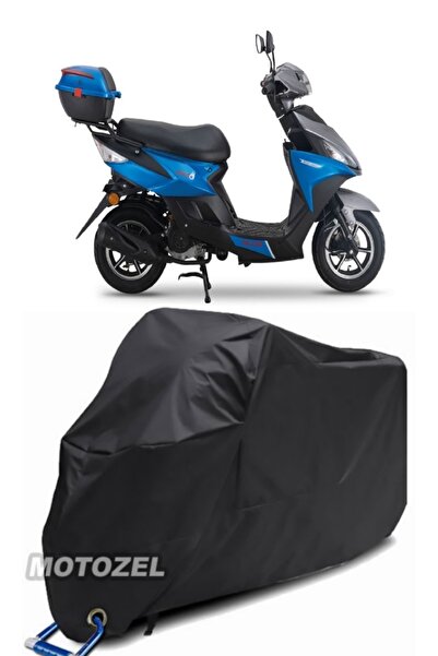 AutoZEL قماش Falcon Nitro 50 أسود للدراجات النارية مقاوم للماء (متوافق مع القفل)