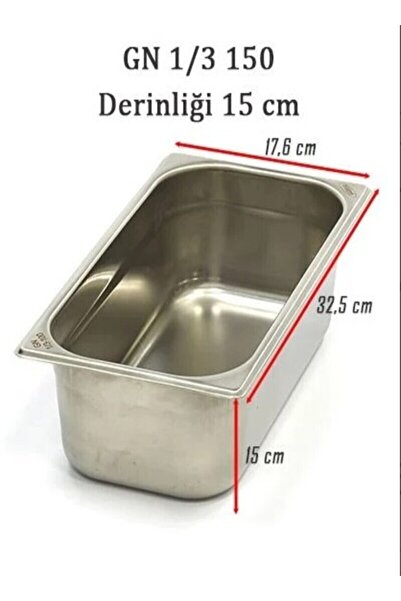 ÜRET 1/3 150 GASTRONOM KÜVET (5,7LT)
