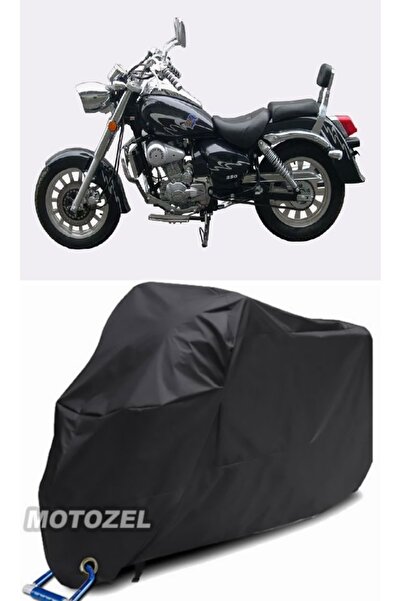 MotoZEL آسيا بارس 250 قفل متوافق مع قفل آسيا بارس 250 قفل مشمع أسود للدراجات ...