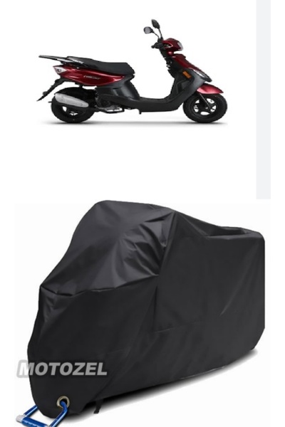 MotoZEL قماش القنب الأسود المتوافق مع قفل Rks Rico مقاوم للماء