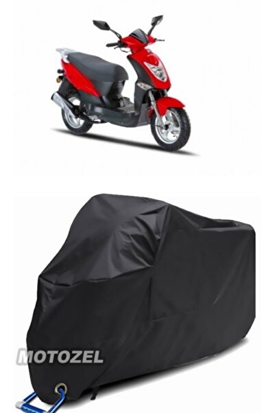 AutoZEL قماش مشمع للدراجات النارية من موتوران سبرينت 125 أسود مقاوم للماء (مت...