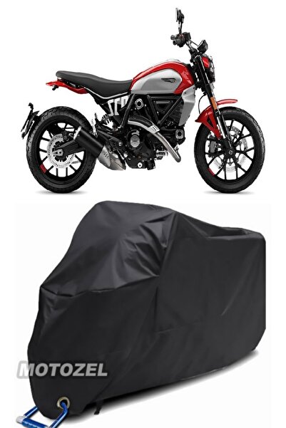 AutoZEL دوكاتي تشويش إذاعي أيقونة سوداء دراجة نارية قماش مقاوم للماء (متوافق ...