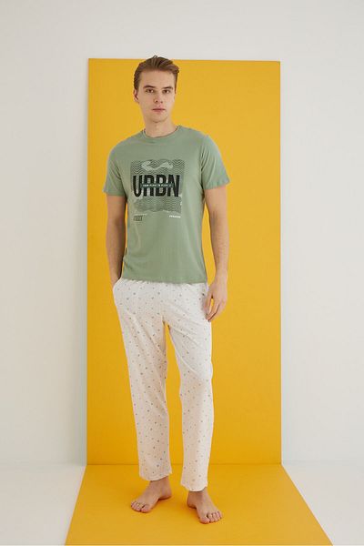ELİTOL Combed Men's Pajama Suit