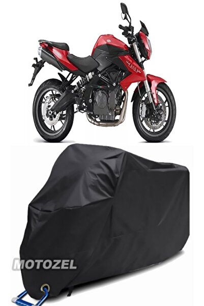 MotoZEL قماش القنب الأسود المتوافق مع قفل Benelli TNT 600 مقاوم للماء