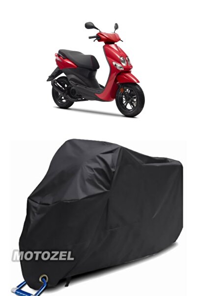 MotoZEL قماش القنب الأسود المتوافق مع قفل Yamaha Neos مقاوم للماء